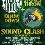 Stones Throw + Duck Down Sound Clash in Austin Texas…FOR FREE.